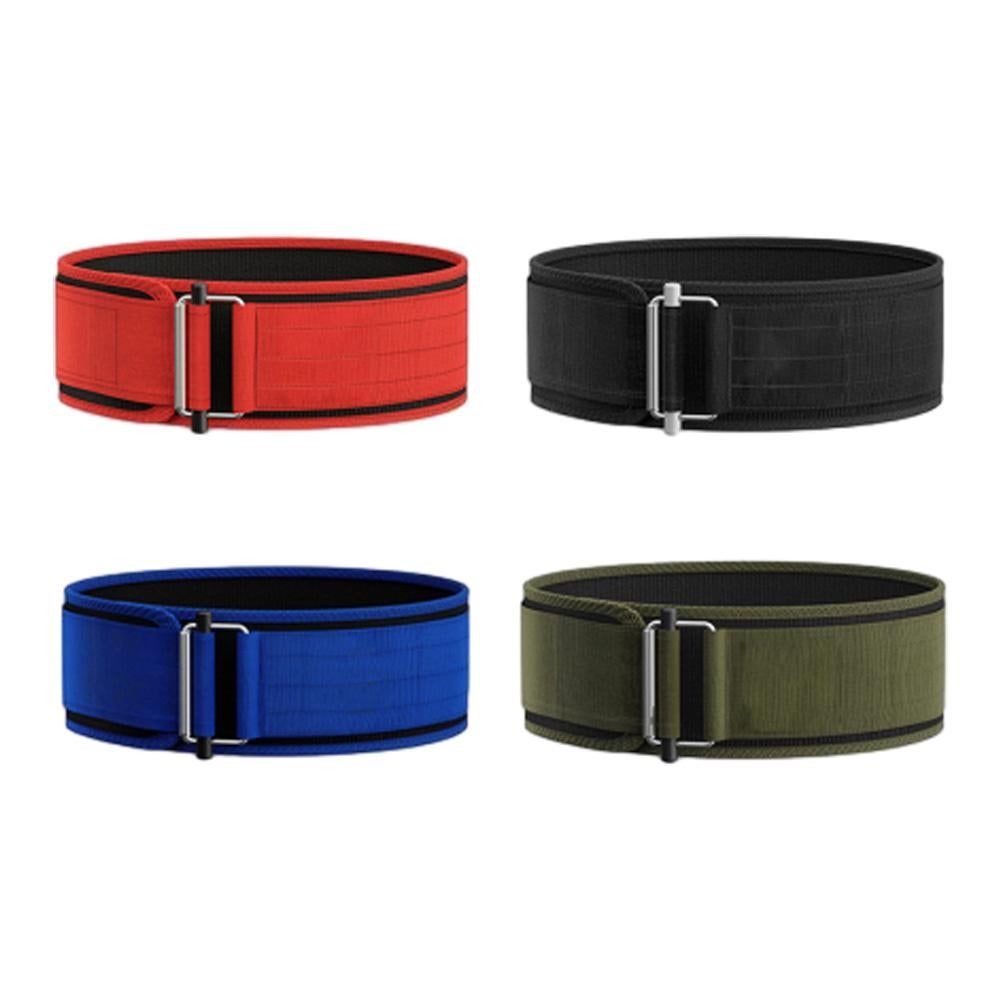 Weightlifting Belt Fitness Belt For Bodybuilding Powerlifting Cross Training -Red M โ image 2
