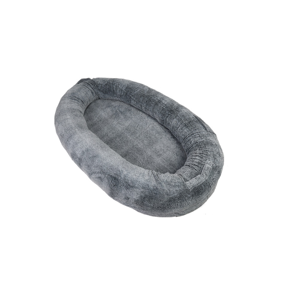 Xxxl Human-Sized Dog Bed Washable Orthopedic Pet Bed Bean Bag With Soft Blanket — image 2