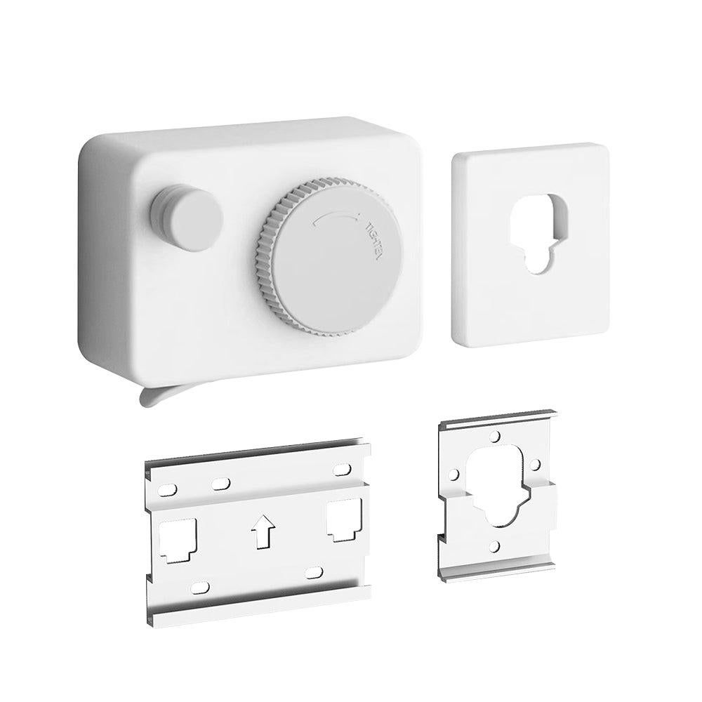 Retractable Clothes Line Wall Mounted Laundry Line for Indoor Balcony White — image 2