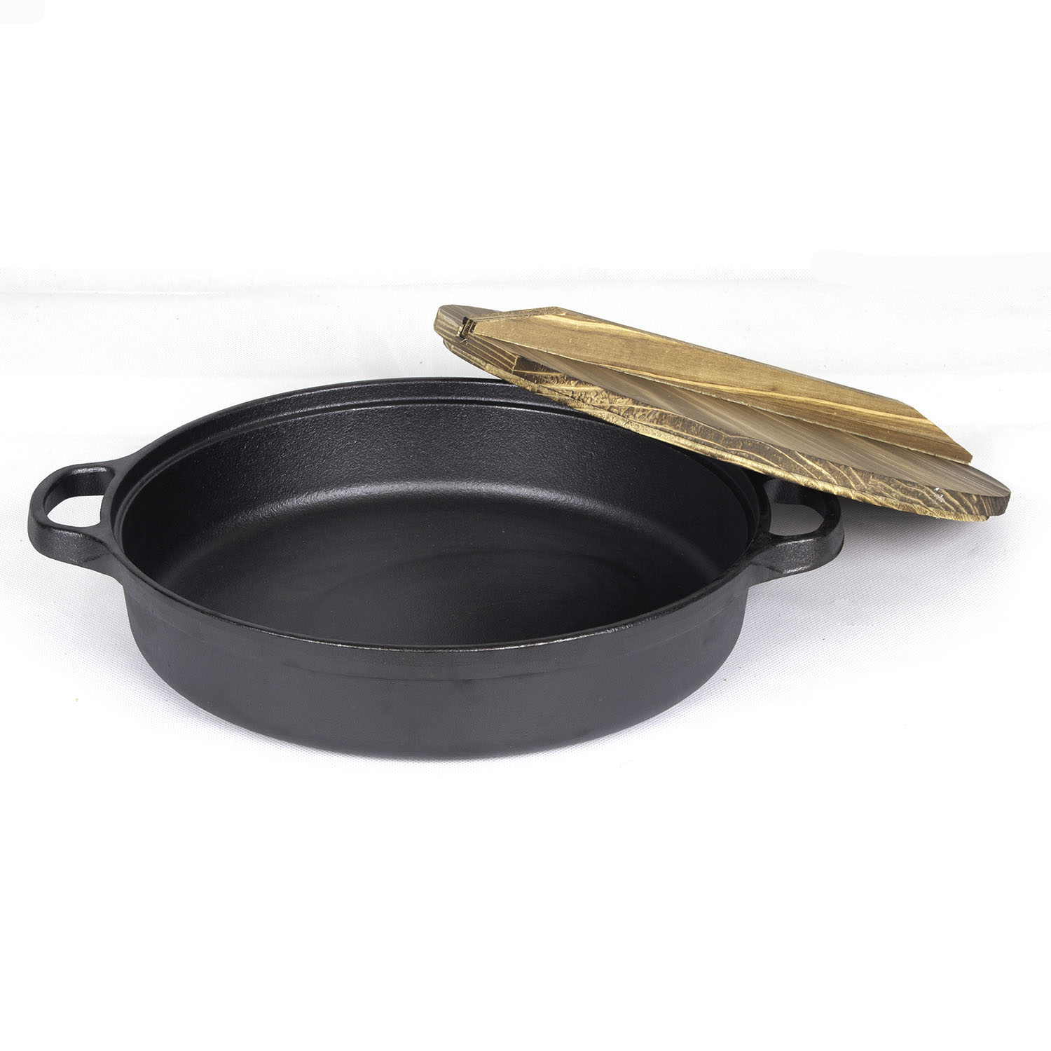 30cm Cast Iron Dutch Oven With Handles Lid Cast Iron Skillet Braising Pan For Casserole Dish Crock Pot Stewpan โ image 6