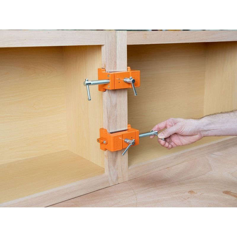 Cabinet Clamps, Cabinetry Clamps Cabinet Face Frame Clamps Cabinet Installation Clamps Cabinet Tools with Two Side Screws — image 4