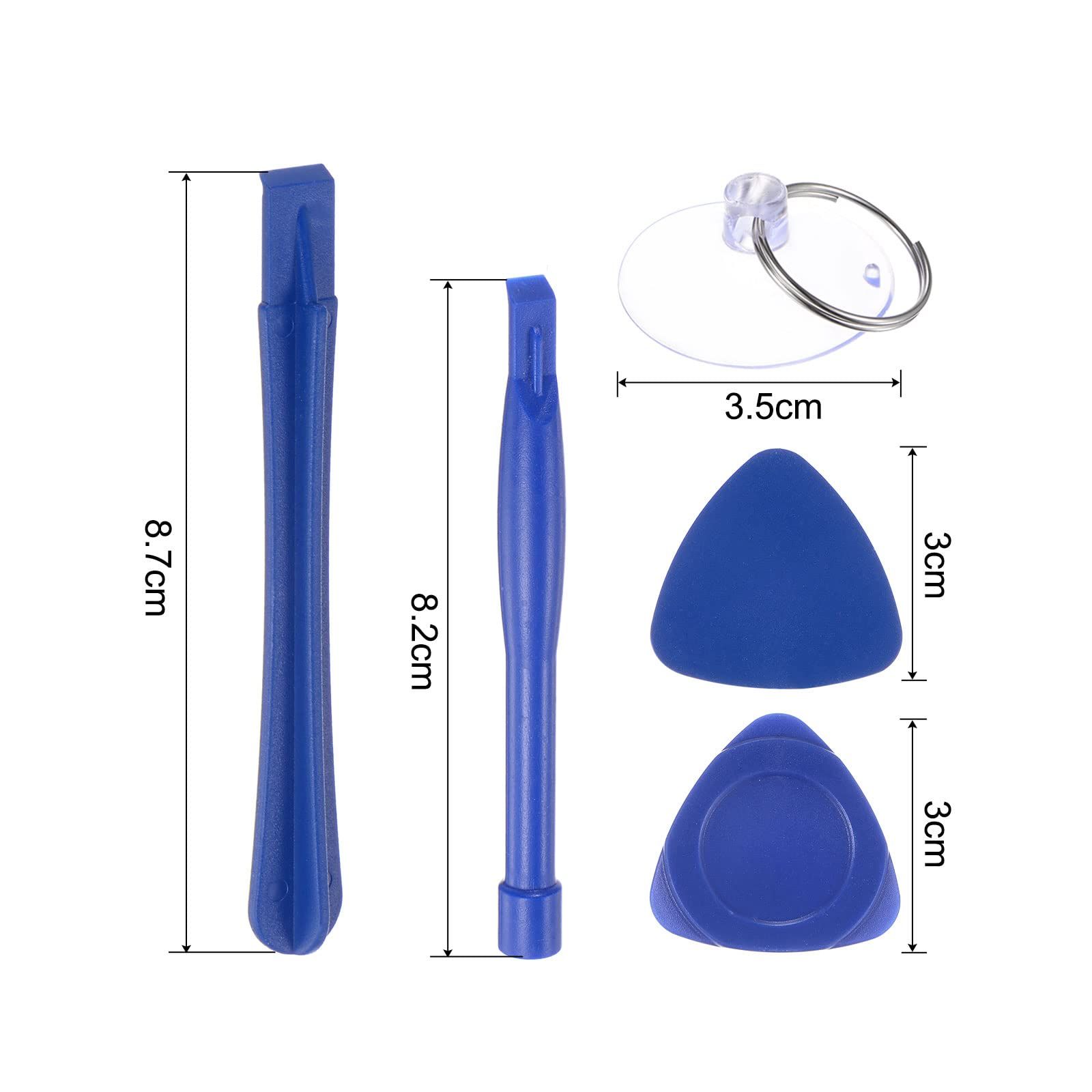 8 in 1 Electronics Repair Tool Kit with Magnetic Mini Screwdriver Opening Pry Tool for Repair Mobile, Computer, Watch, Eyeglasses — image 3