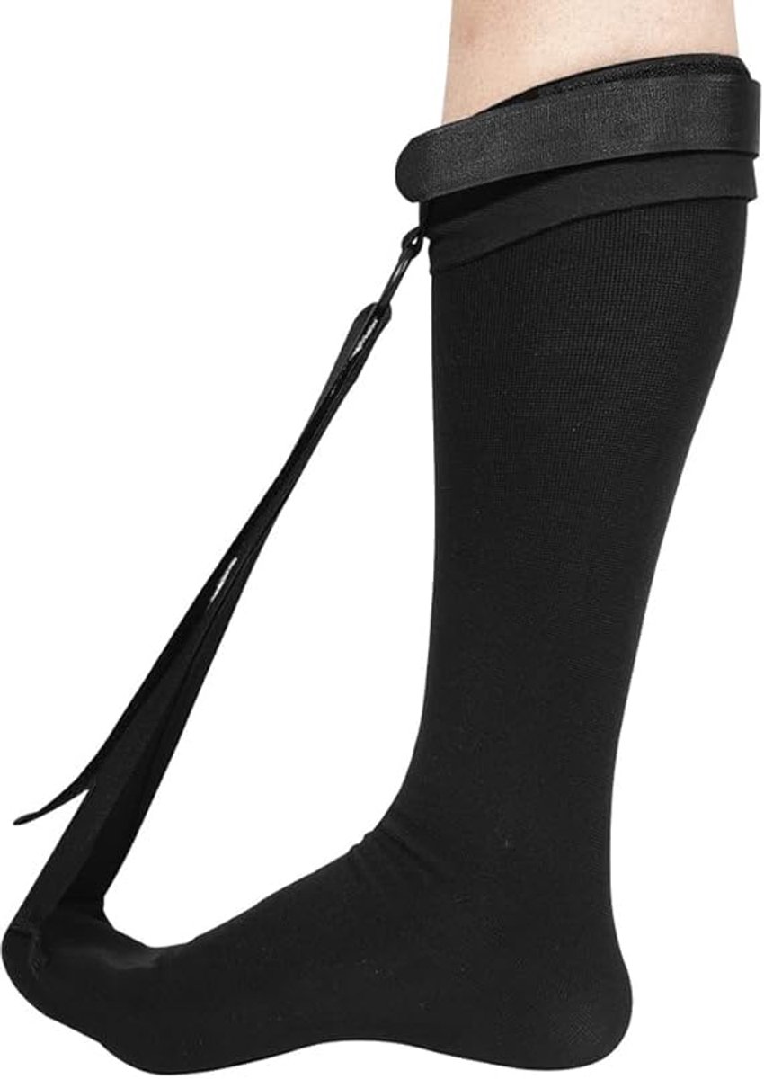 2 Pieces - Plantar fasciitis night stockings - Plantar fasciitis compression stockings - Adjustable - Foot drop support recovery stockings - Foot drop — image 3