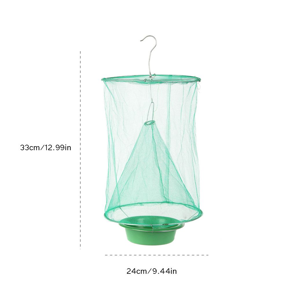 Fly Trap Flay Catchers Effective Fly Traps Fly Red Drosophila Fly Trap for Garden Ranch Orchard โ image 2