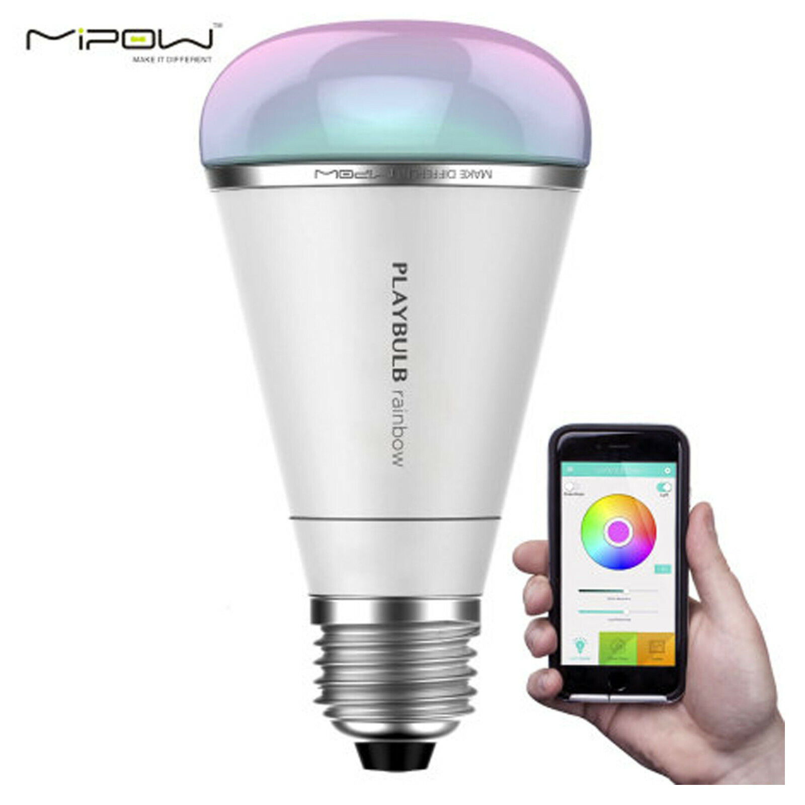 MiPow Playbulb STUDIO Gift Set Novelty LED Light Bulb & Candle Bluetooth Audio — image 5