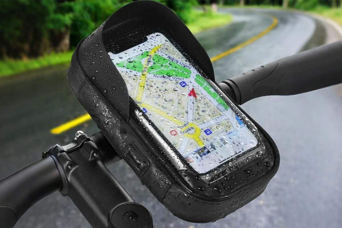 Bike Frame Bag Waterproof Bike Phone Mount Holder Bikes Accessories Gifts - Black โ image 5