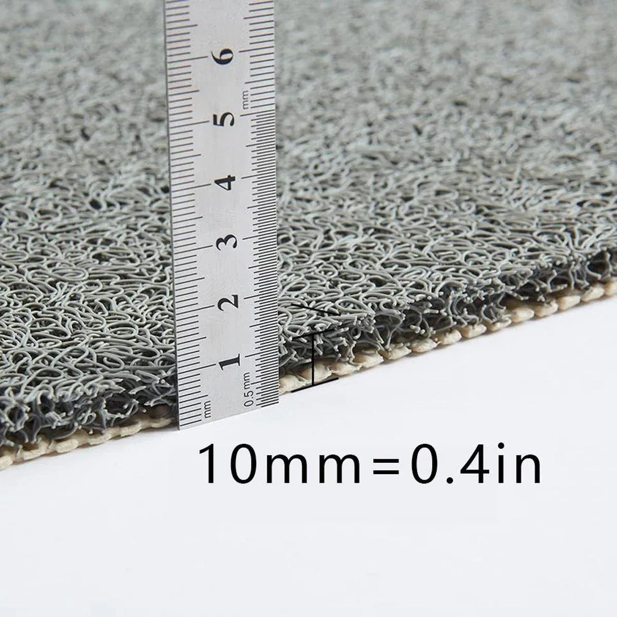 Waterproof Non-Slip Bathroom Shower Mat Anti-Slip Rug Toilet Floor Mat Washable - Cream-60 × 80cm — image 5