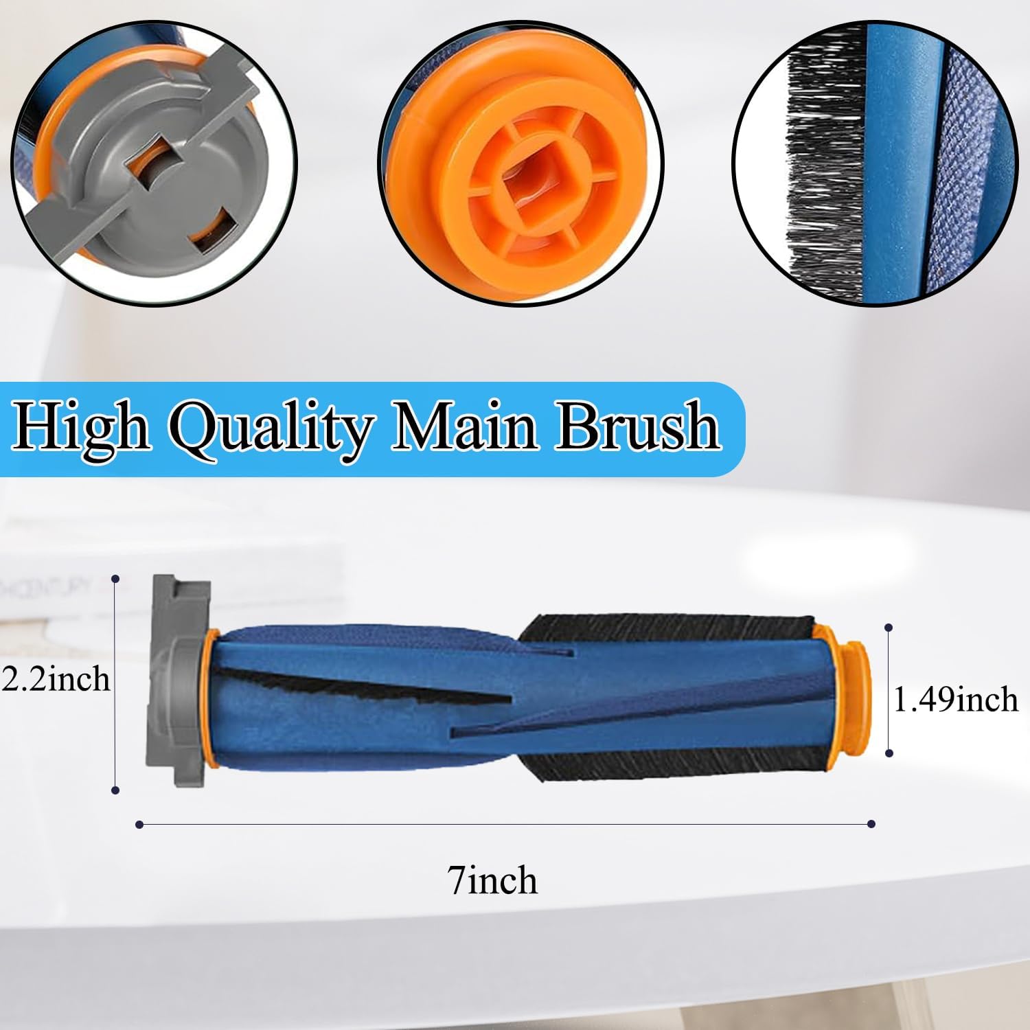 RV2310AE Replacement Parts for Shark RV2310AE Matrix Robot Vacuum Cleaner Accessories Kit, 1 Main Brush, 6 Side Brushes, 2 Filters, 2 Foam Filters, 1 Cleaning — image 5