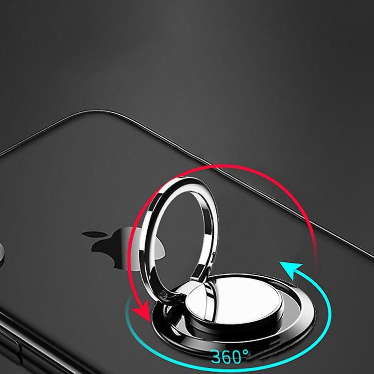 Replacement 360° Rotatable Finger Ring Mobile Phone Holder Stand Grip For Universal Magnetic Car Holder Phone Back Sticker Pad Mount Sticker | Red — image 5