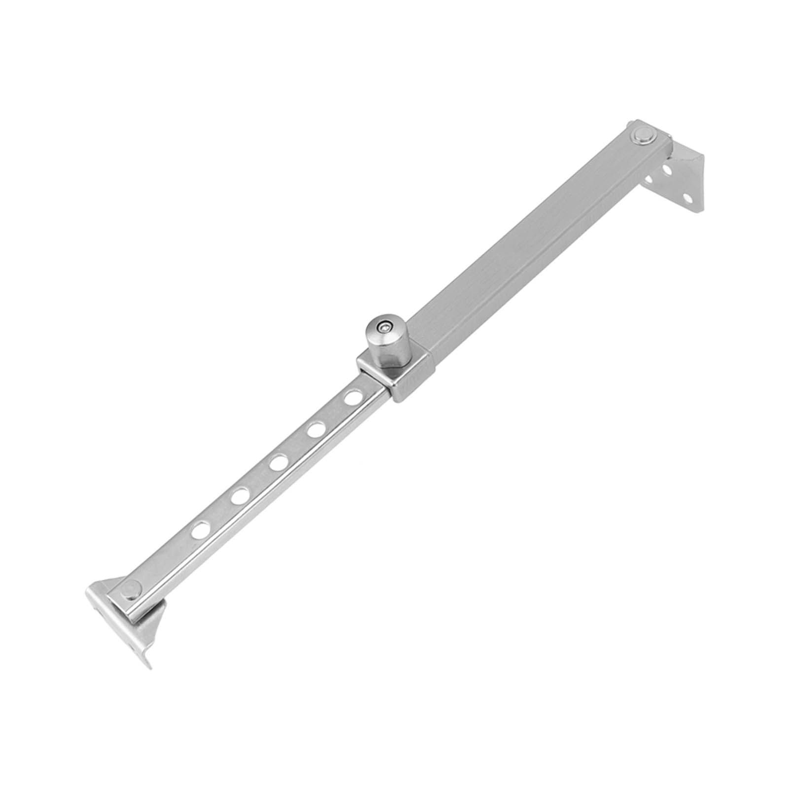 Casement Window Hinge Aluminum Alloy Windproof Concealed Hinge for Push Out Casement Windows Positioning Buckle Type 02 — image 6