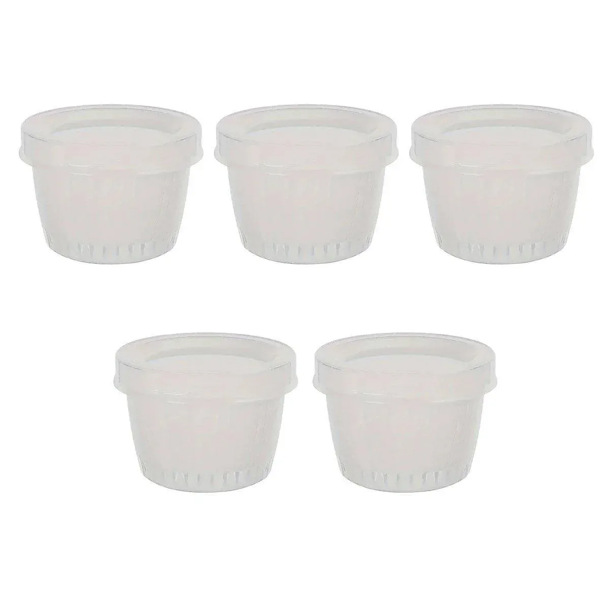 5pcs Plastic Storage Containers with Lids Refrigerator Organizer Box for Kitchen — image 2