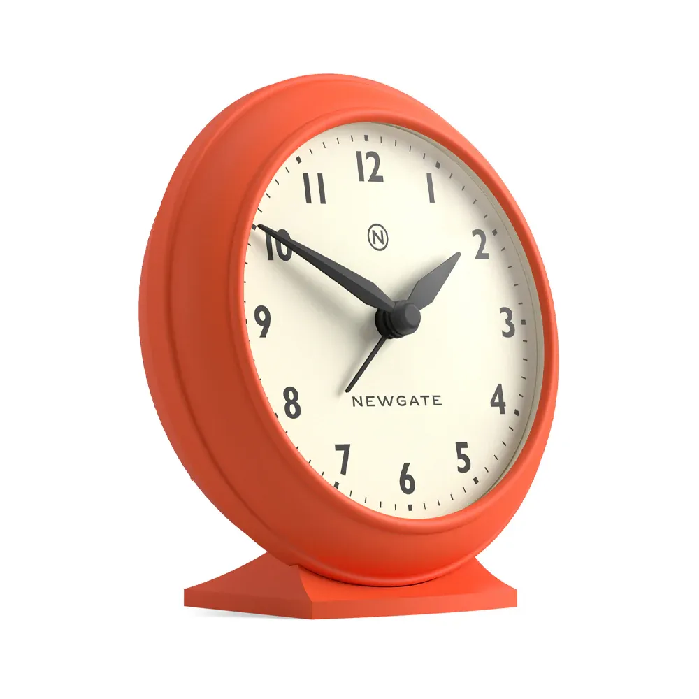 Newgate Pacific Mantel Clock-Pumpkin Orange — image 3