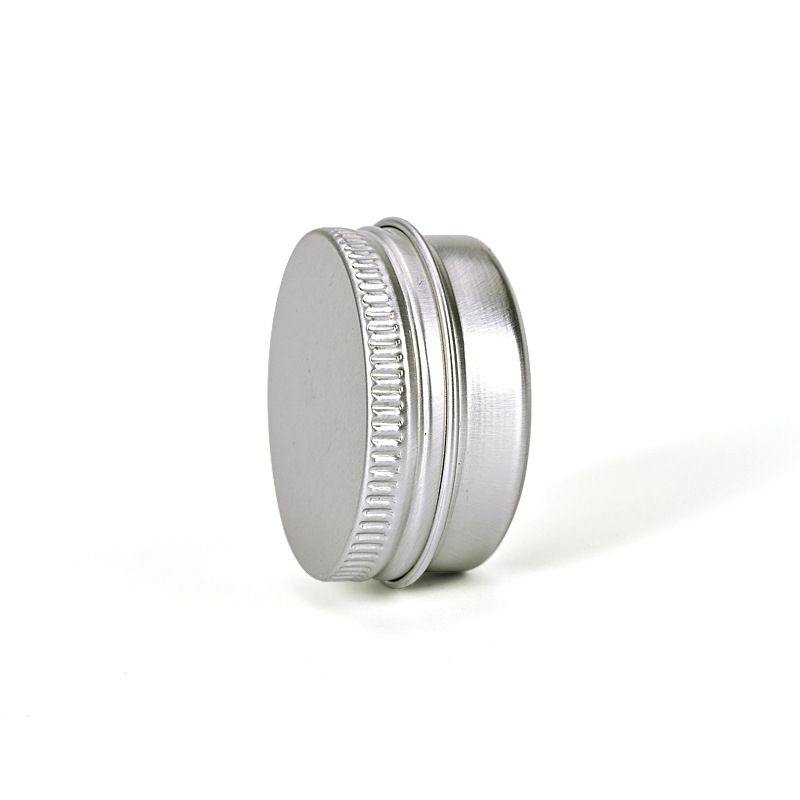 2 pieces of 15ml small ounce empty silver aluminum tin metal steel cans, sample cosmetics container, sliding bottle box โ image 3