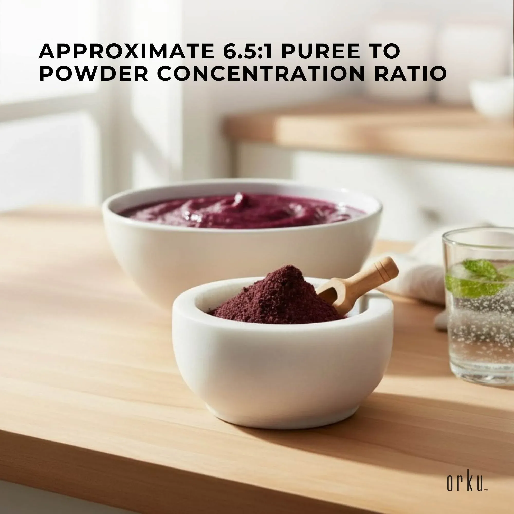 Orku 1Kg Organic Acai Powder Brazilian Berry Smoothie Bowl Ingredient — image 6
