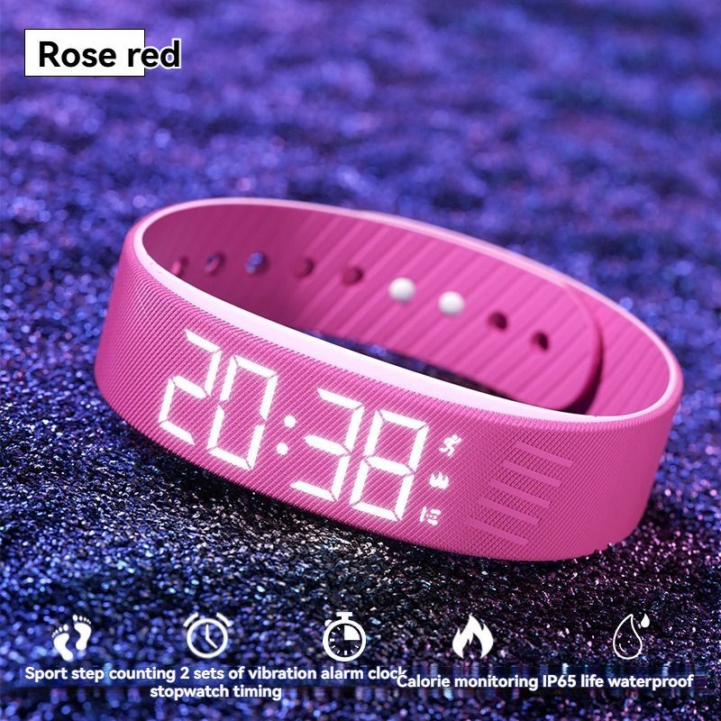 Women'S Watch Multifunctional Watch Alarm Watch Pedometer Watch Timer Watch - light blue - Size 01 โ image 5