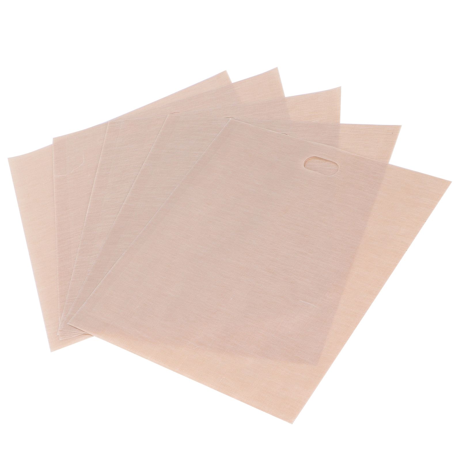 5Pcs NonStick Microwave Oven Toast Bag Food Grade Reusable Barbecue Bag for Barbecue Baking(16 × 18CM ) — image 5