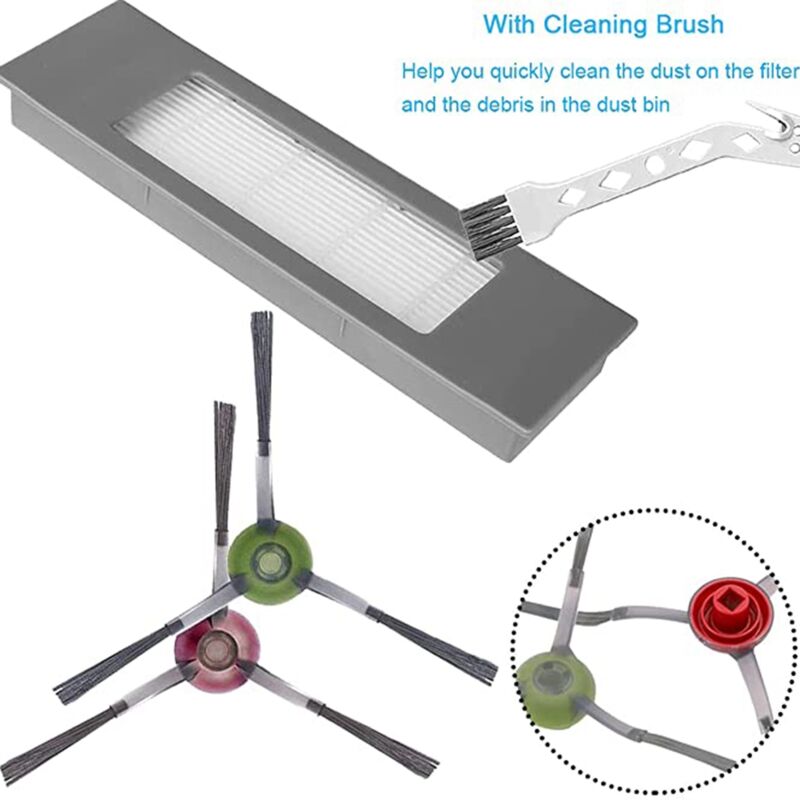 Deebot T9+ Max Robot Vacuum Cleaner Accessories Replacement Kit β image 3