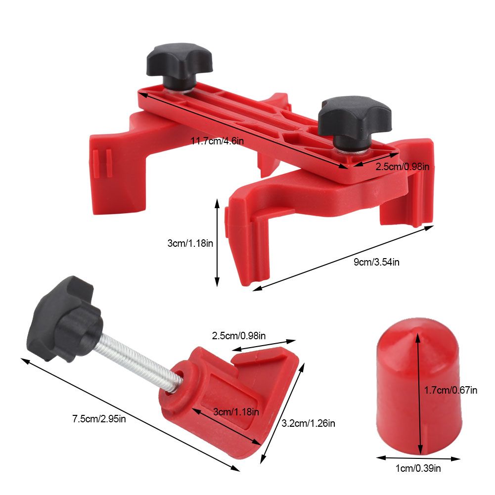 Universal Dual Cam Clamp Camshaft Sprocket Gear Locking Engine Timing Tool Kit โ image 4