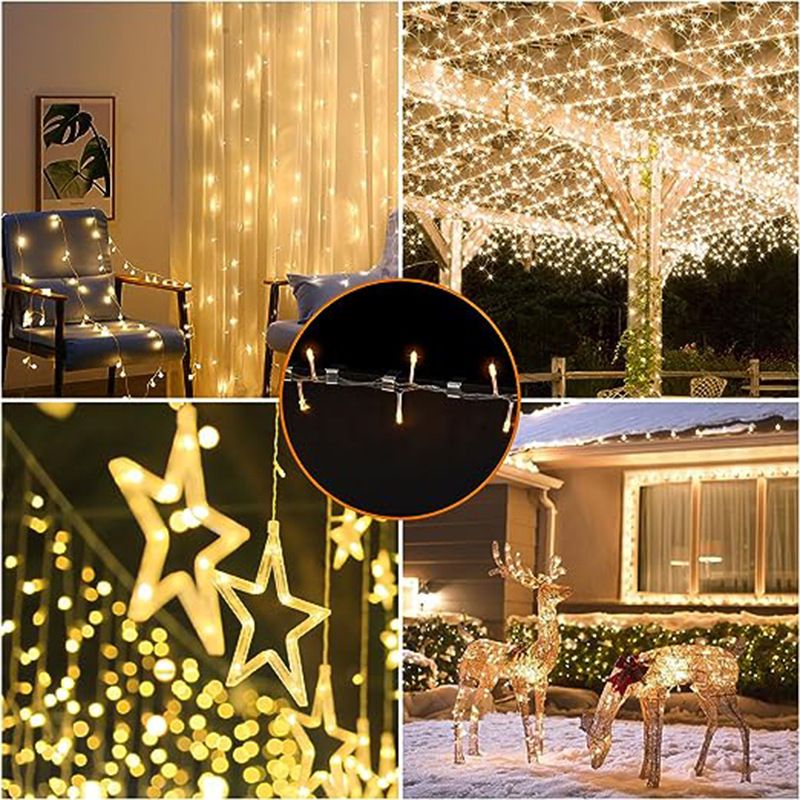 Christmas Lights Gutter Hooks Galvanized Holiday Lights Roof Hooks Christmas Light Clips Xmas Light Gutter Hangers (50 Pcs) — image 4