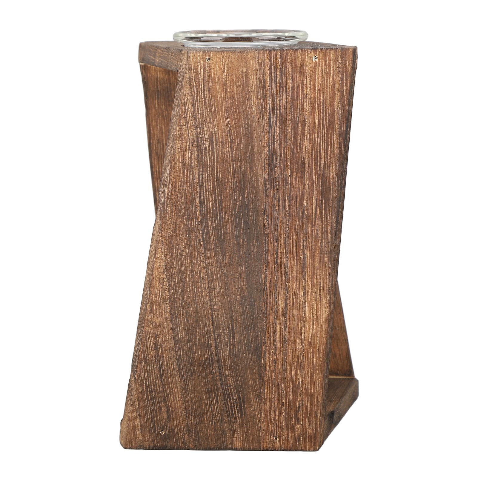 Glass Test Tube Plant Terrarium Multipurpose Innovative Hand Crafted Desktop Plant Terrarium for Hydroponic Plants Carbon Grill โ image 2