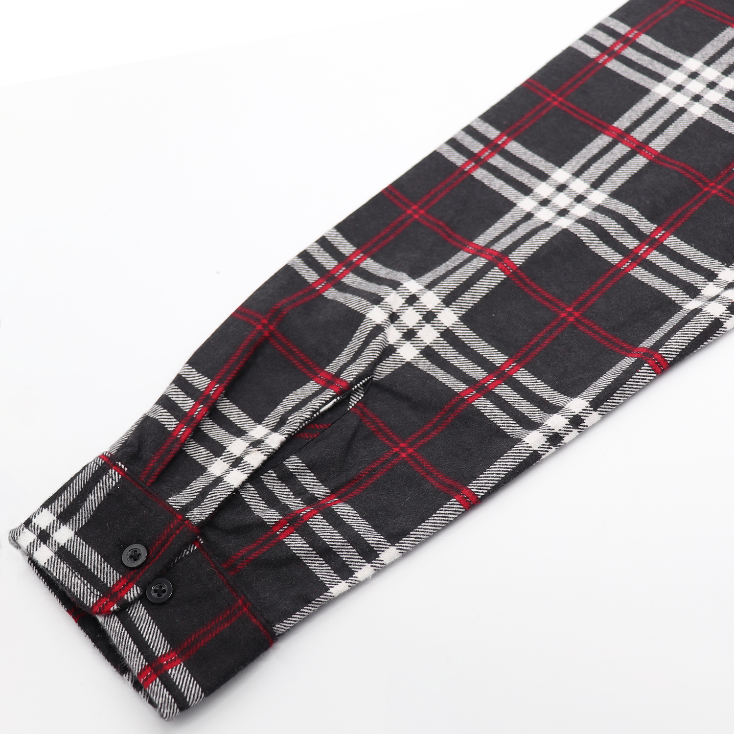 Men's 100% Cotton Flannelette Shirt Long Sleeve Plaid Check Flannel w Pockets, Shadow Glen Plaid, 2XL โ image 6
