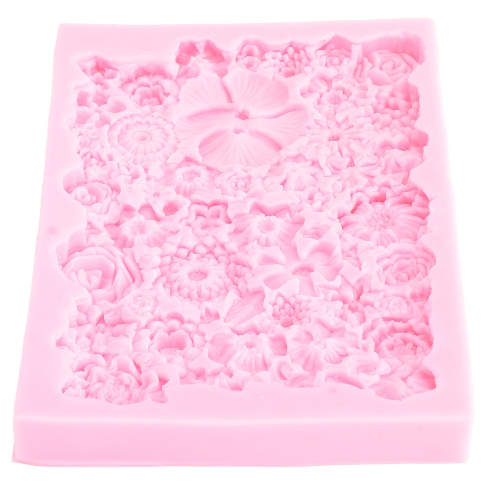 Fondant Mold Stick Proof Easy Release Odorless Silicone DIY Baking Mold for Chocolate Cake Cupcake Decoration — image 5