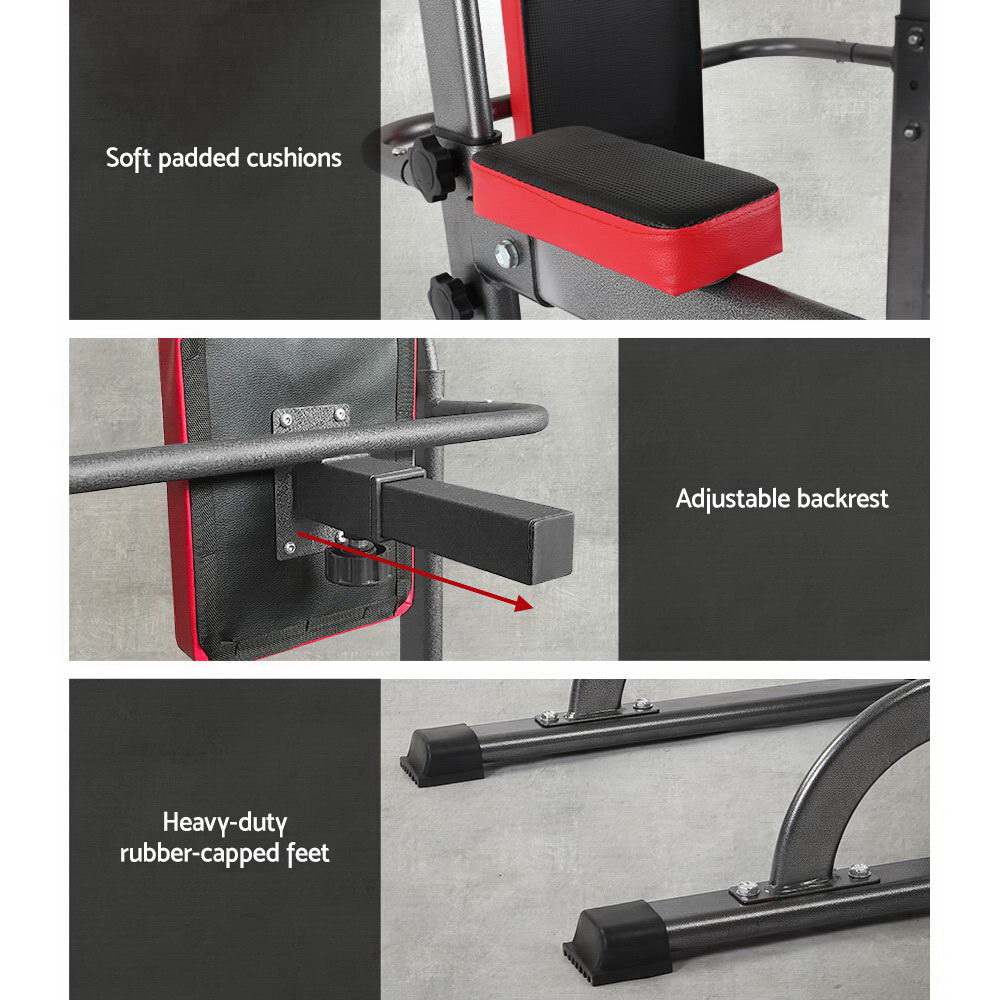 Everfit Weight Bench Chin Up Tower Bench Press Home Gym Wokout 200kg Capacity โ image 6