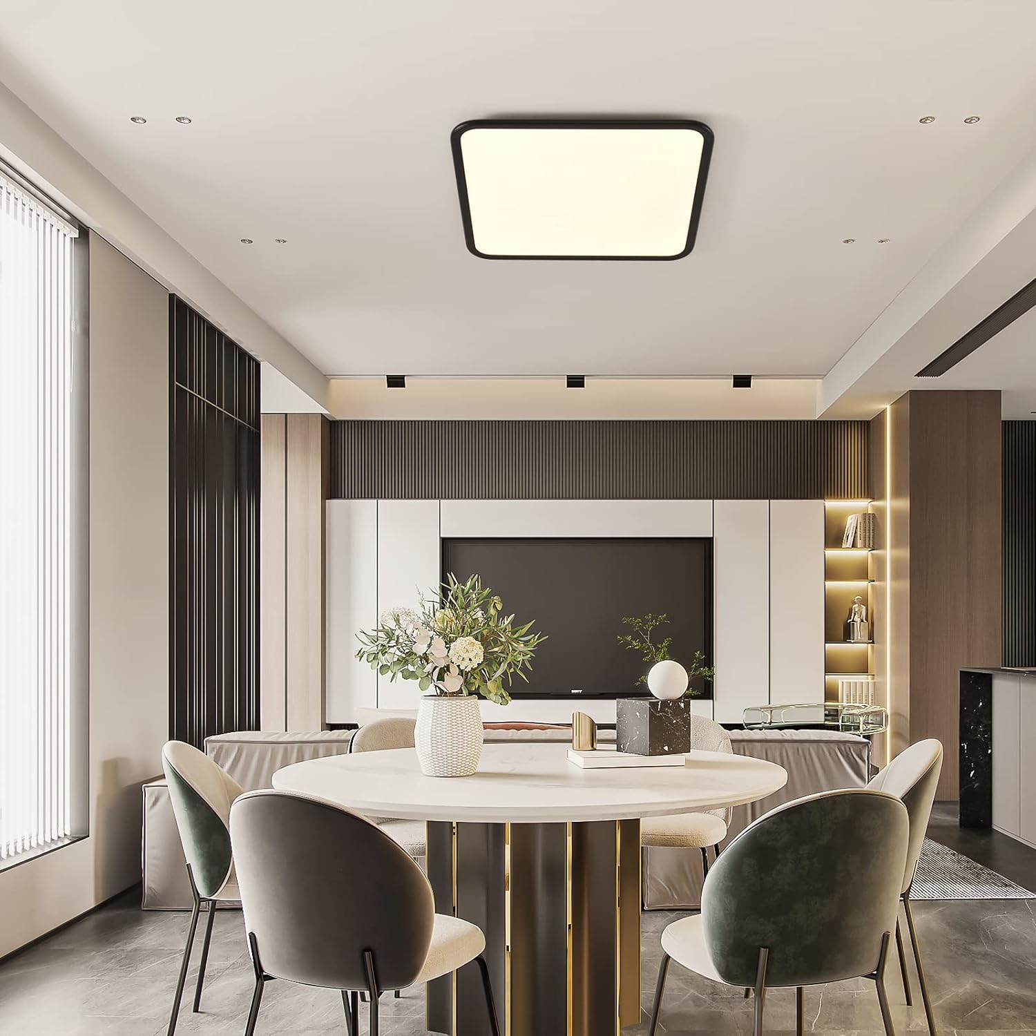 Dimmable LED Ceiling Light, 40W Anti Blue — image 4