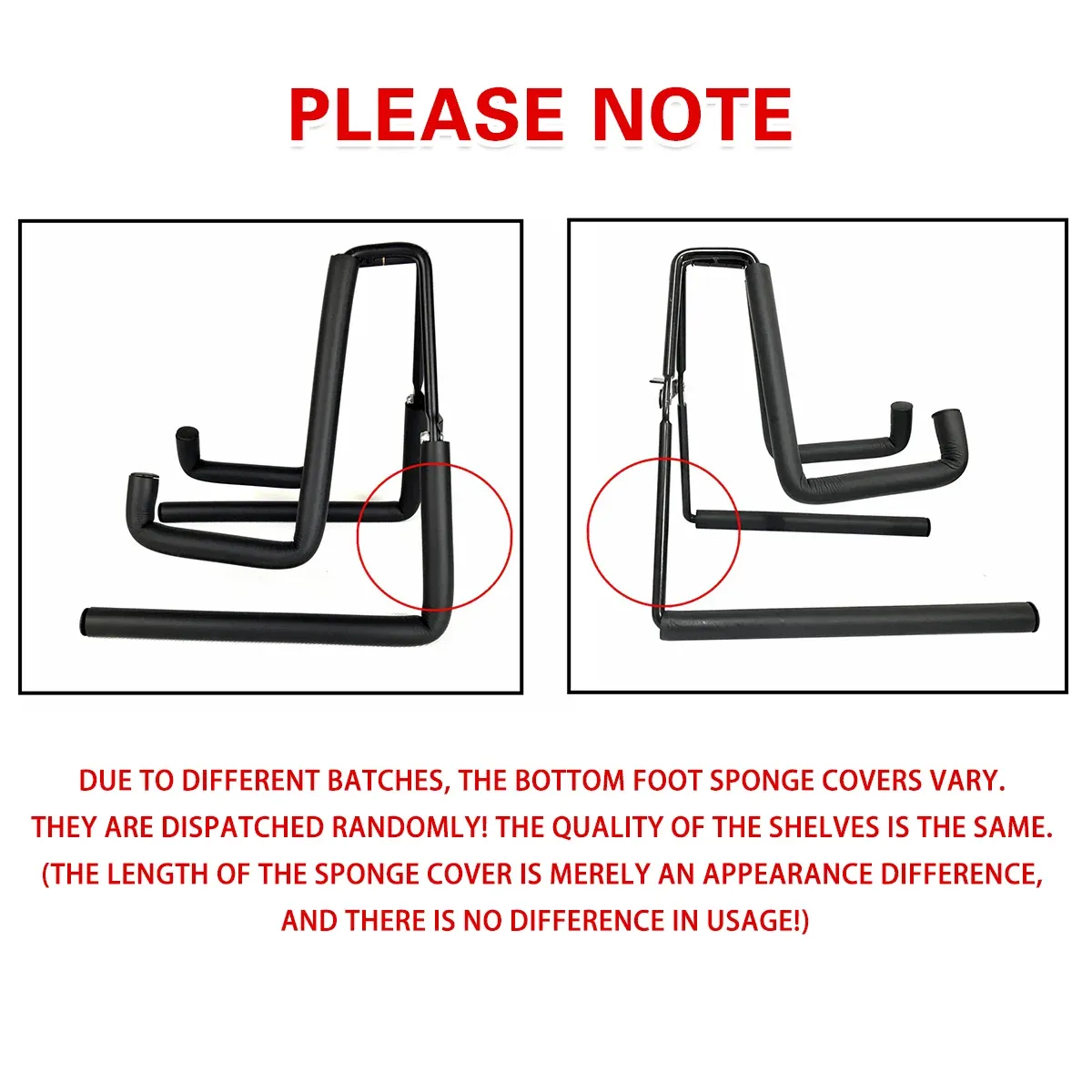Violin Stand Small Guitar Stand Foldable Portable Adjustable Guitar Holder — image 5