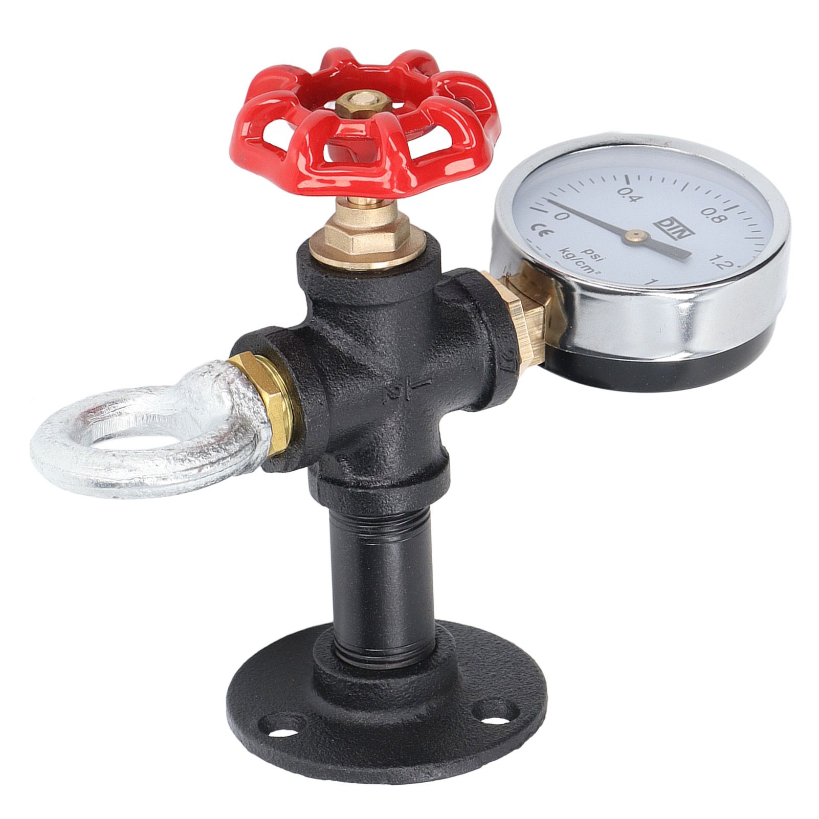 Industrial Pipe Coat Hook Rack Heavy Duty Rustic Hat Robe Towel Wall Mounted Holder Hanger Type A — image 3