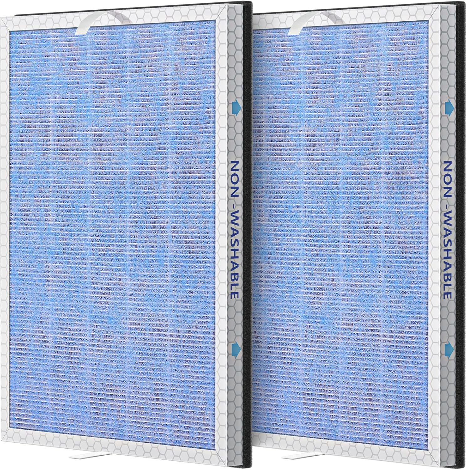 2 PACK MSA3/MSA3S HEPA Replacement Filter Compatible with Membrane Solutions MSA3 and MSA3S Device, 3-Stage HEPA Filter