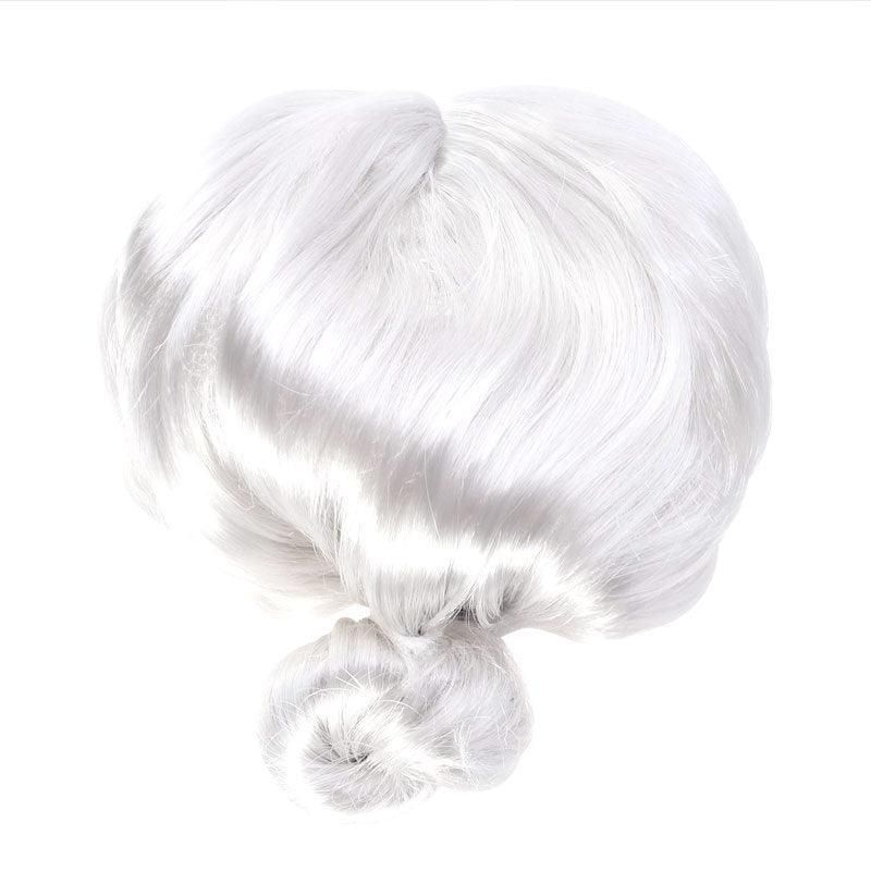 1X Grandma Wig Old Lady Woman White Granny Mother Dress Up Costume Party โ image 2