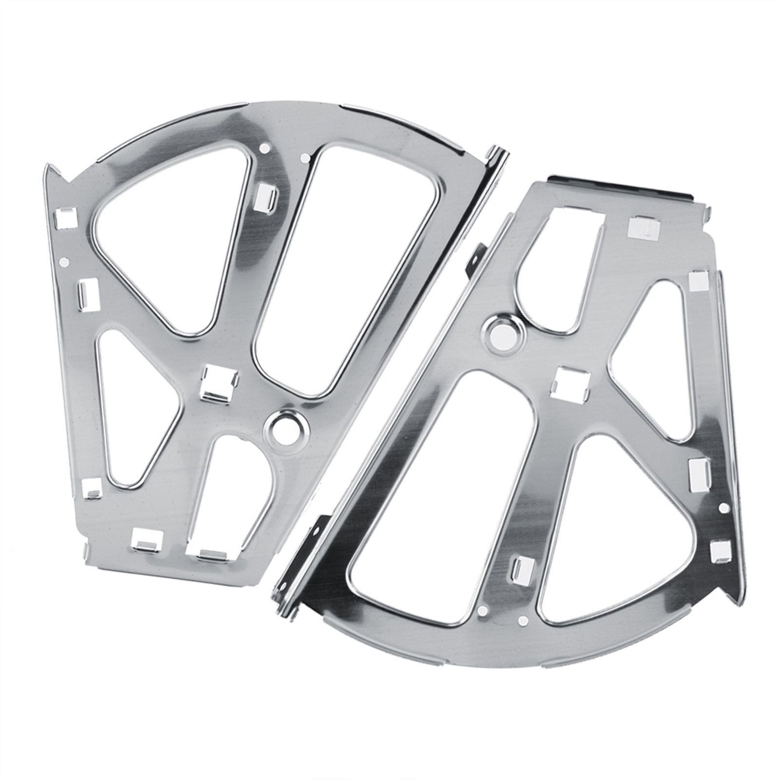 2Pcs Stainless Steel Shoes Drawer Cabinet Hinges Turing Rack Replacement Fittings(2 Layers) โ image 3