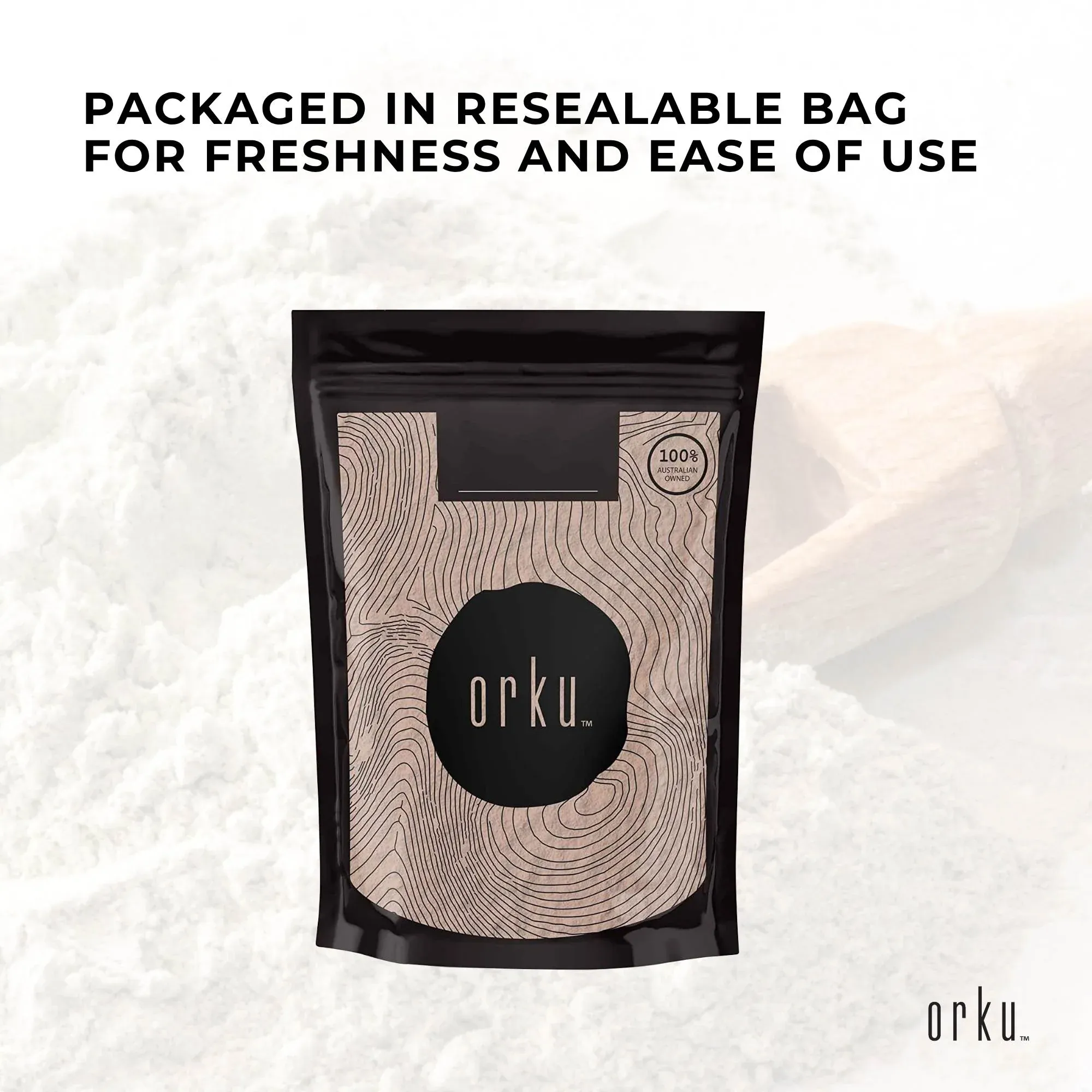 Orku 50g Ultrafine Micronised Zeolite Powder - Natural Clinoptilolite Mineral — image 6