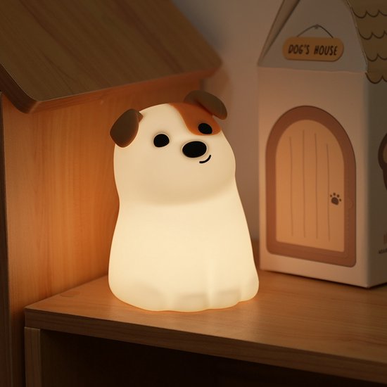 Night Light - Dog Night Light - USB - Touch Dimming - Baby Room/Bedroom Light - Pet/Children's Night Light - Adjustable in Seven Colors — image 4