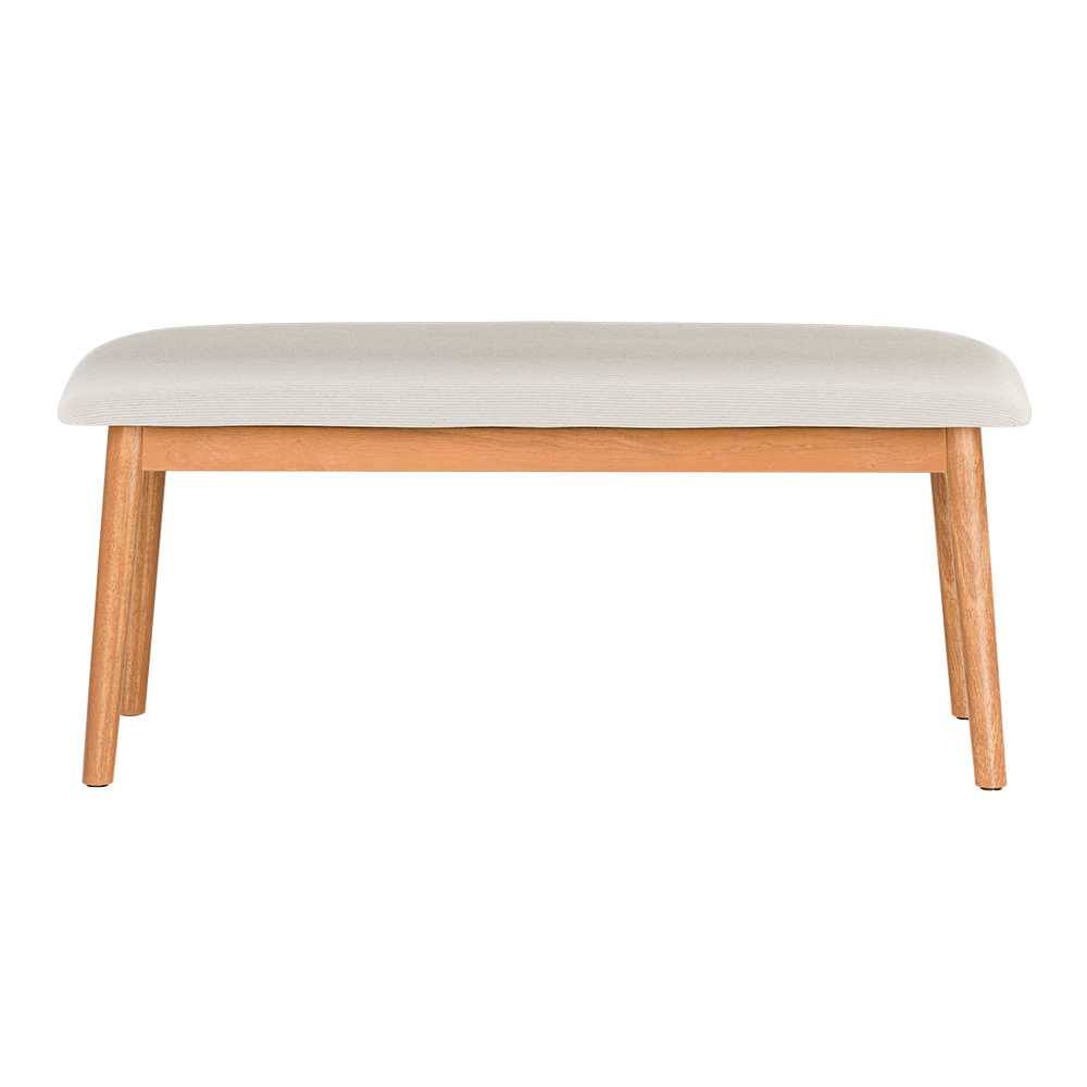Artiss Dining Bench Upholstery Seat Wooden Chair 106cm — image 3