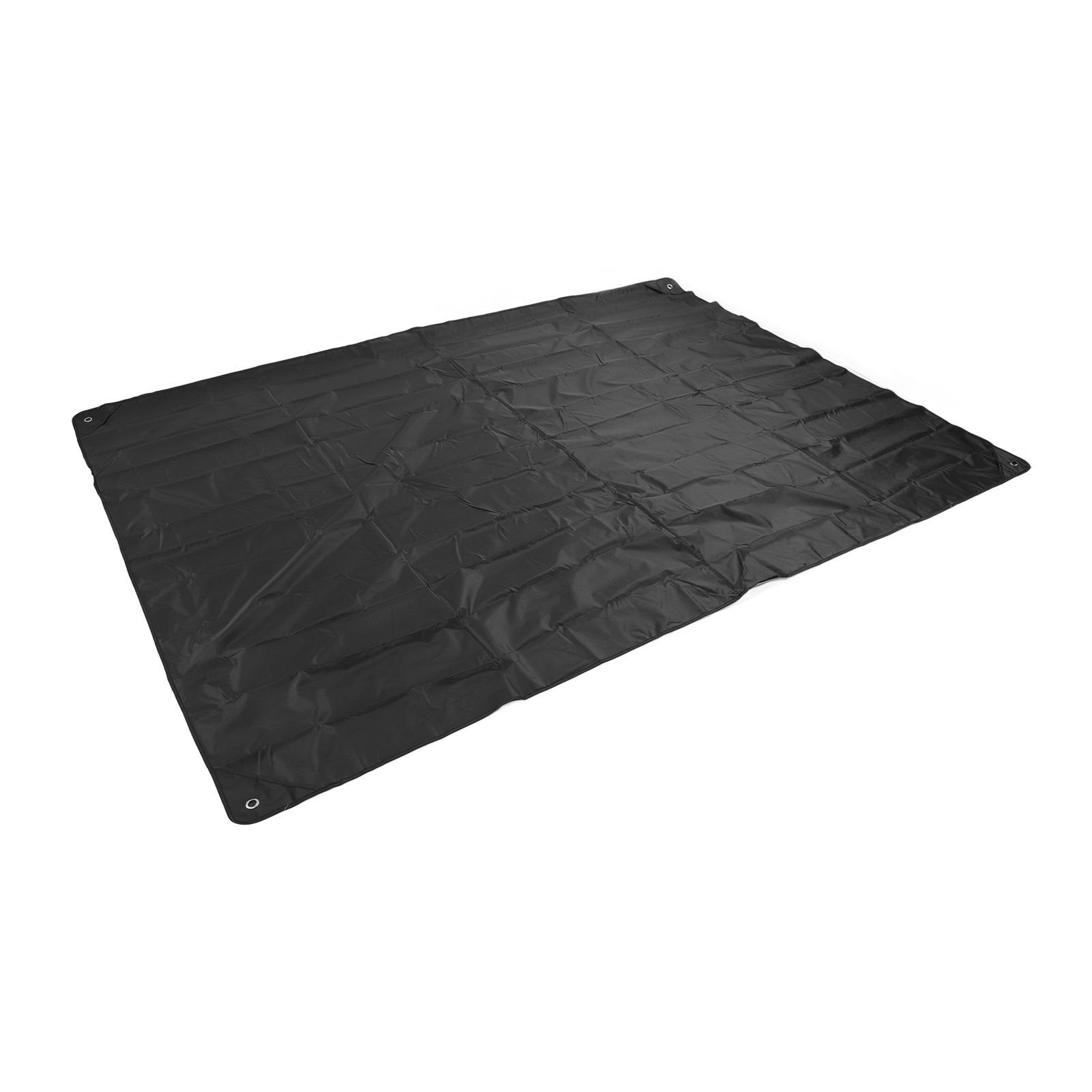 Drum Set Cover Silver Coated 420D Oxford Cloth Folding Furniture Dust Cover for Indoor Outdoor Black โ image 4