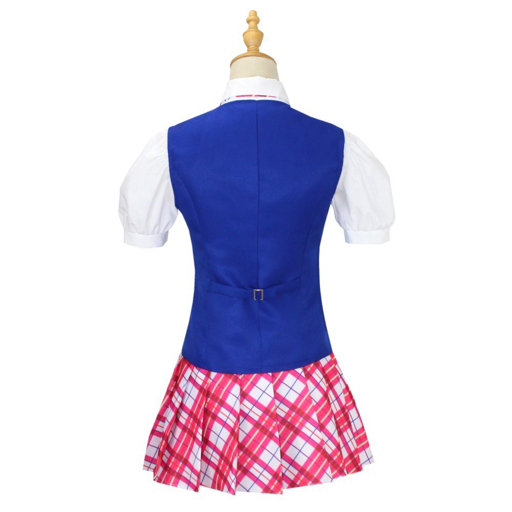 Barbie Movie Delancy Dress Four-Piece Set S Ever After High Princess Academy School Uniform Costume — image 5