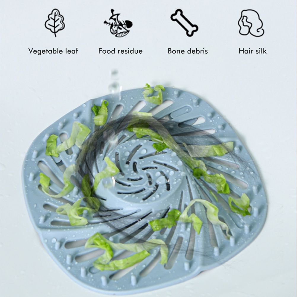 Hair Drain Catcher Shower Drain Cover Hair Stopper with Suction Cup for Bathroom Bathtub Kitchen โ image 4