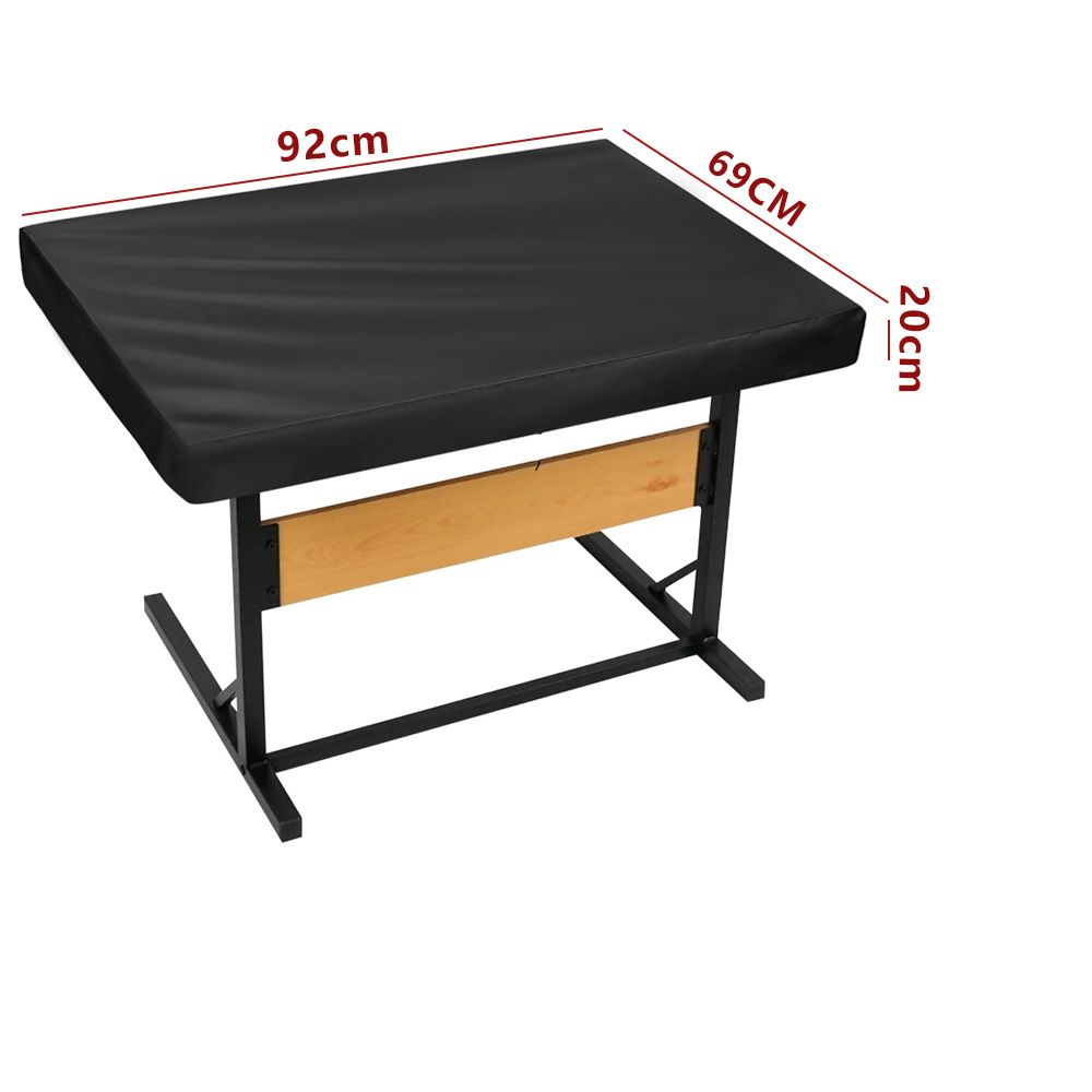 Puzzle Board Cover,Waterproof Cover for Pieces Jigsaw Puzzles Board with Drawers,Dustproof Puzzle Tables for Adults with Drawers Covers (Black,420D:92*69*20cm) — image 5