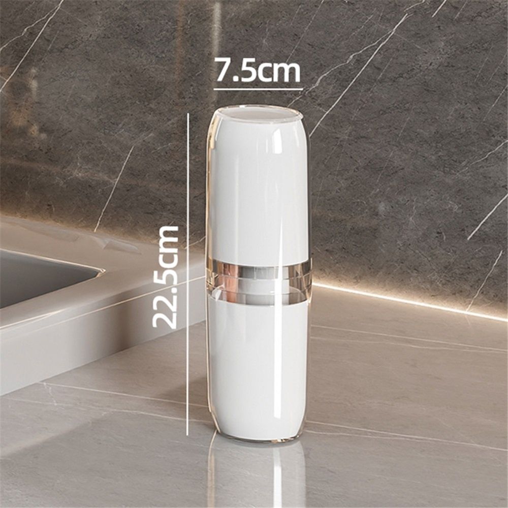Travel Storage mouthwash Mug, Transparent Toothbrush Mug, Dual-Purpose Couple Tooth Cup universal Four cups โ image 5
