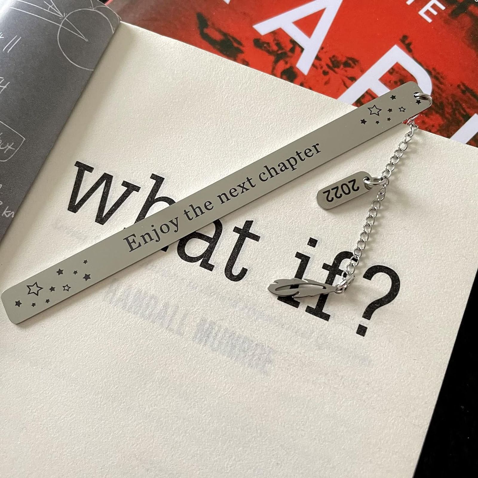 Enjoy The Next Chapter Bookmark for Book Lover Class of 2024 Graduation Gifts for Her Him High School Student Coming — image 4