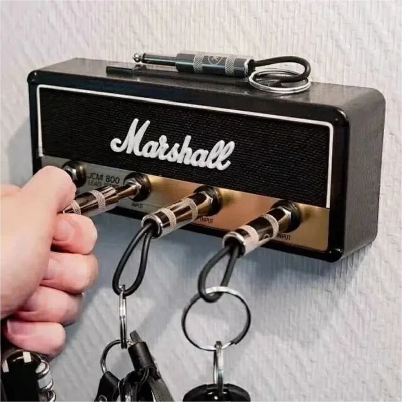 Creative Retro Radio Plug Key Holder Wall Mount — image 4
