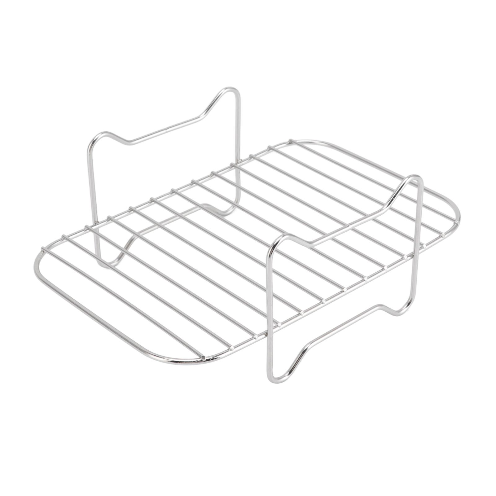 Fryer Stainless Steel Rack Multi Purpose Cooking Baking Grilling Rack Fryer Accessories for Ninja Foodi DZ201 401 โ image 6