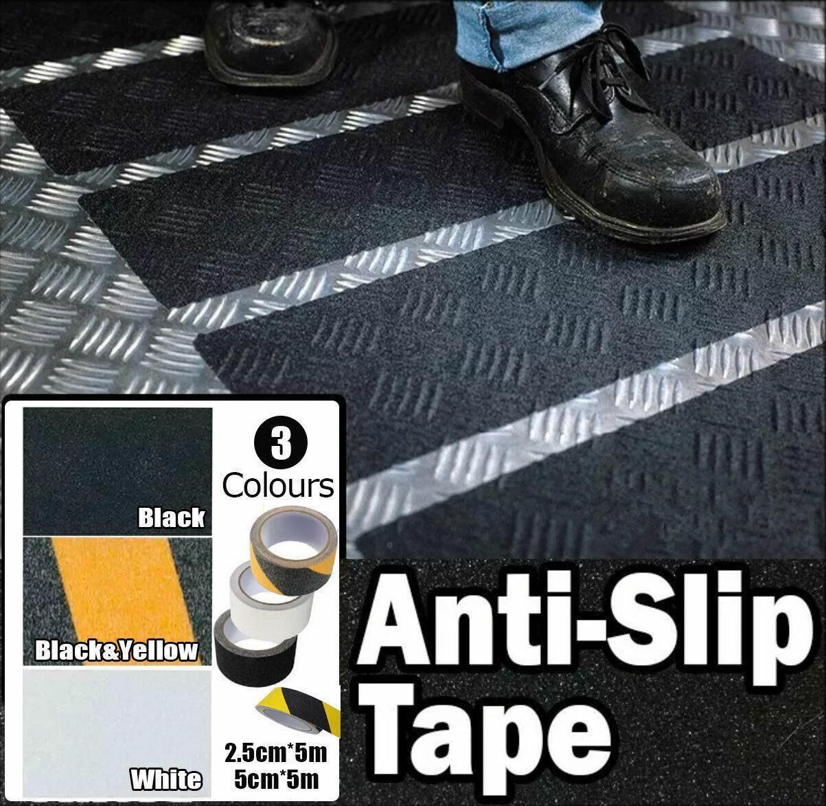 Anti Slip Tape High Grip Adhesive For Flooring Stair Tread - White (5cm x 5m) โ image 2
