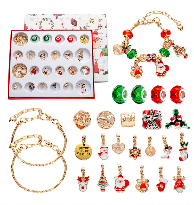 24-Day DIY Christmas Advent Calendar Jewelry Kit(RC469-1) โ image 3