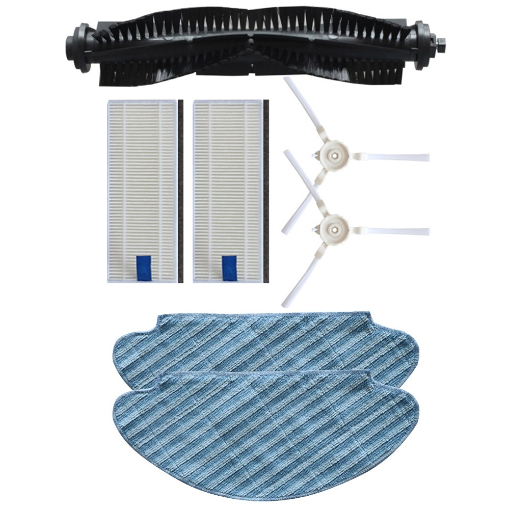 Vacuum Cleaner Mop Cloth Brush For Tefal Explorer Serie 20 40 RG6825 Robotic Replacement Sweeper Spare Part For Home Laisenwei — image 2