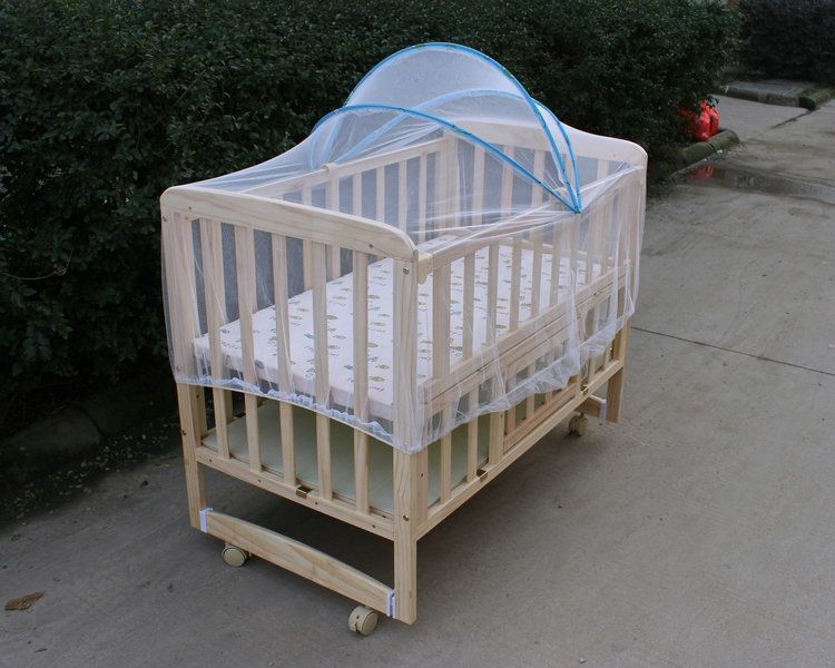 Universal Baby Cradle Bed Safe Arched Baby Mosquito Net Pop-Up Mosquito Net Tent Baby Crib Netting Mosquito Repelling Net Baby — image 4