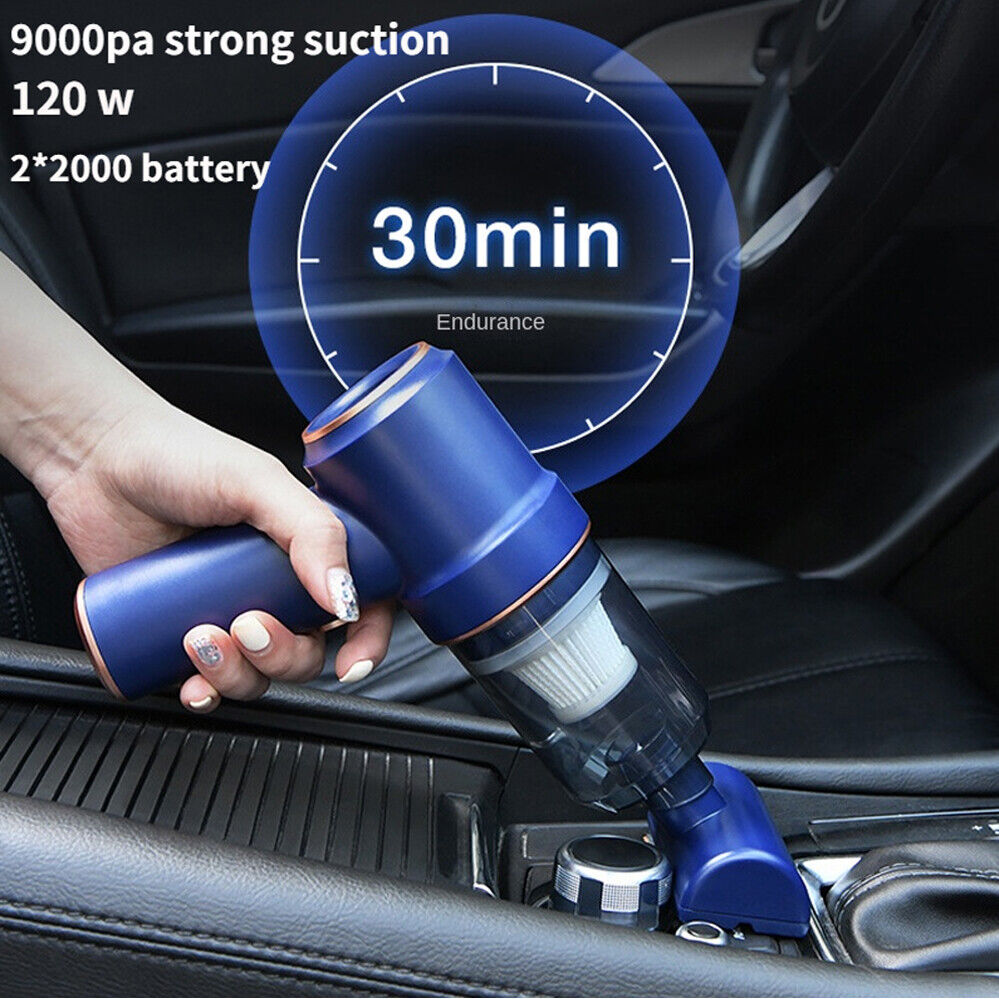 Portable Vacuum Cleaner Car Air Duster Handheld Cordless Home Car Dust Blower — image 2