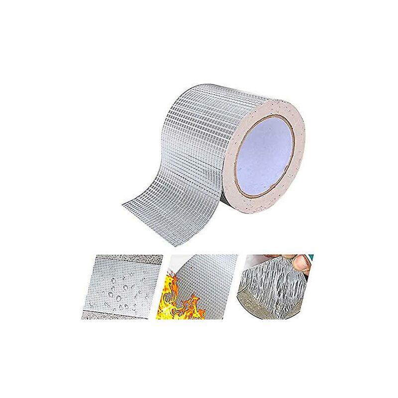 Heavy Duty Waterproof Tape 5CM x 5M with Strong Grip for Sealing Cracks Leaks Holes — image 3